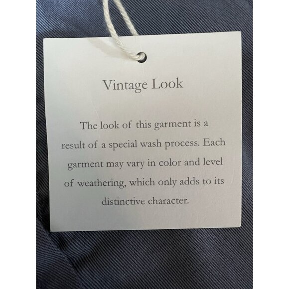 NWT ~ Nicole Miller Wide Leg Pants Blue\Gray Size M~ Vintage Look Wash - Picture 7 of 10